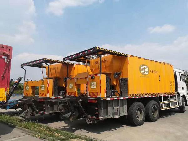 slurry sealer vehicle is exported to the Philippines_2